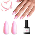 modelones Glitter Gel Nail Polish opal gel nail polish Pastel Soak-Off UV Gel Polish - 28+ Days Long-Lasting Salon-Quality Nail