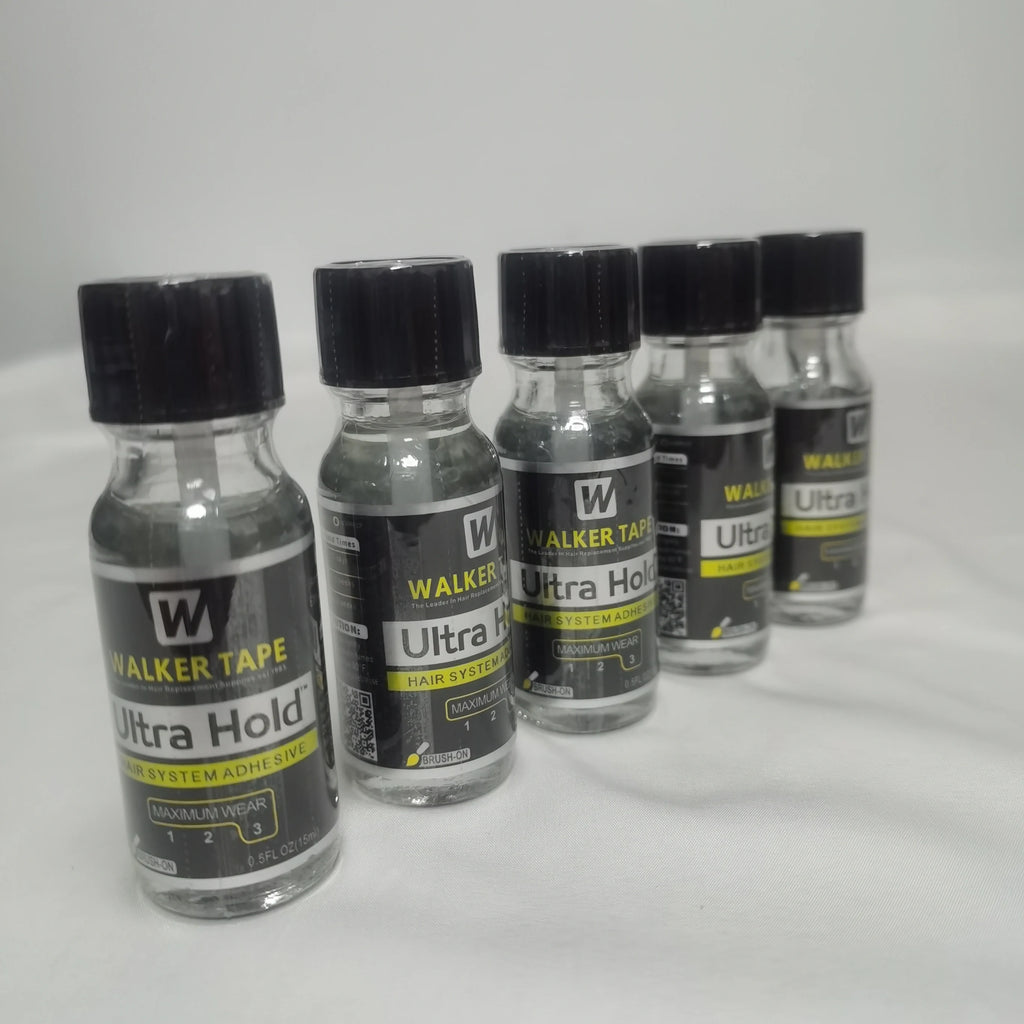 Ultra Hold Wig Glue Waterproof Hair Glue For Lace Wig/Toupee/Closure Invisible Hair System Adhesive With Brush+Lace Remover