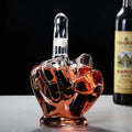 Decanter Novelty Finger Whiskey Decanter for Liquor Scotch Bourbon Alcohol Bottle Unique Liquor Bar and Party Decorations