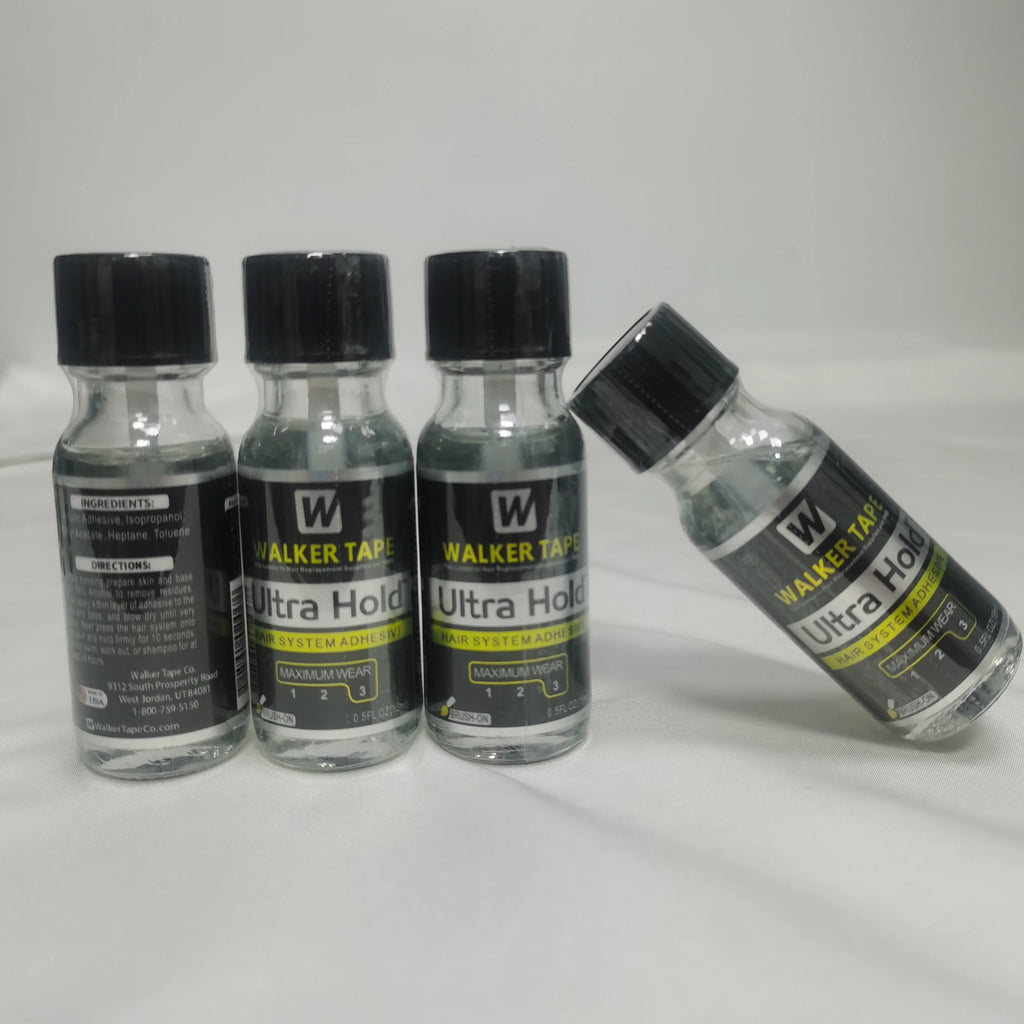Ultra Hold Wig Glue Waterproof Hair Glue For Lace Wig/Toupee/Closure Invisible Hair System Adhesive With Brush+Lace Remover