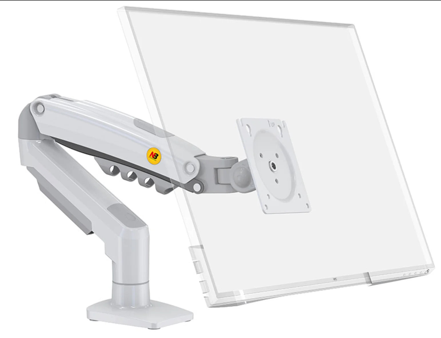 NB NORTH BAYOU F80 Desktop Gas Spring 17-30" LCD LED Monitor Holder Mount Arm Full Motion Display Stand Loading 2-9 Kgs