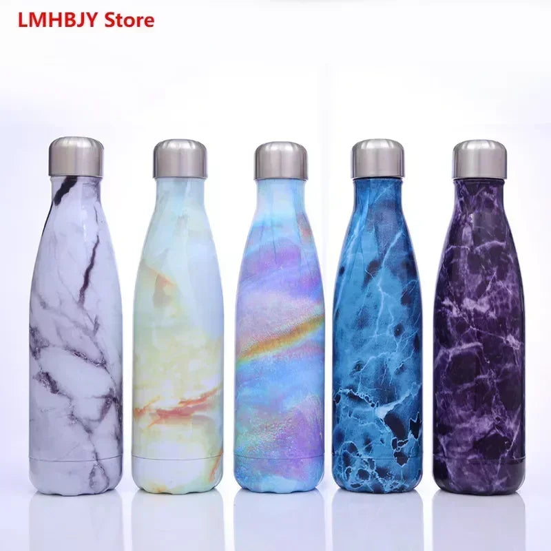 500/1000ml Double-Wall Insulated Vacuum Flask Stainless Steel Thermos Water Bottle Cola Water Beer for Sport Bottle