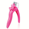 1PC U-Shaped Nail Scissors Acrylic Nail Clipper Adjustable False Nail Tip Cutter Trimmer Manicure with Stainless Steel Nail File
