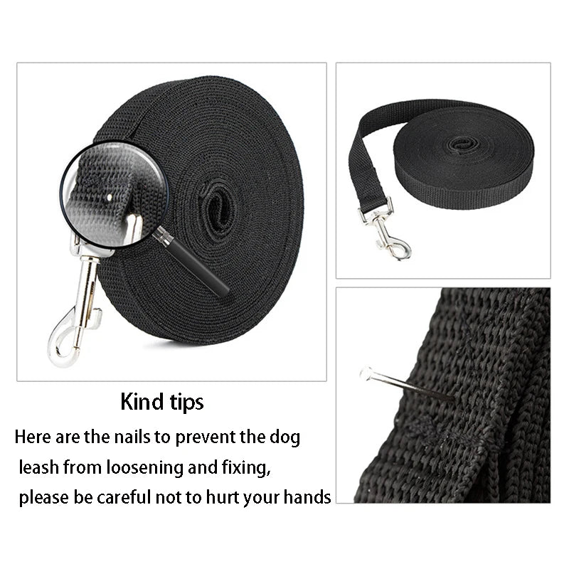 10M Pet Leash Nylon Dog Training Leashes Walking Long Lanyard Traction Rope for Small Large Dogs Lead Item