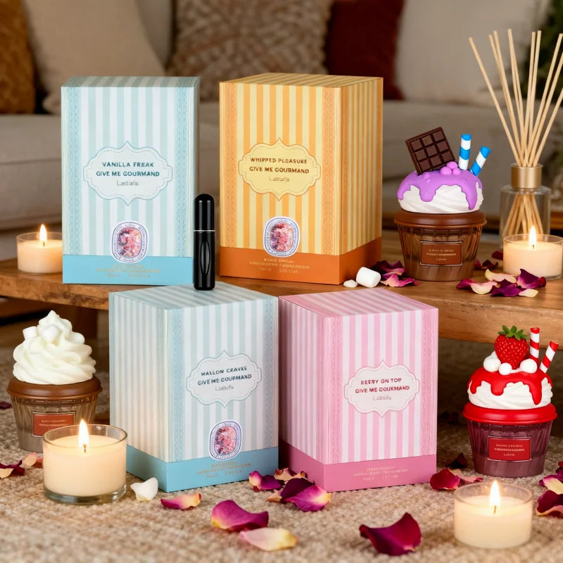 Lattafa Gourmand Perfume Collection – Variety of Food-Inspired Fragrances (Vanilla/Coffee/Chocolate & More) | Long-Lasting EDP