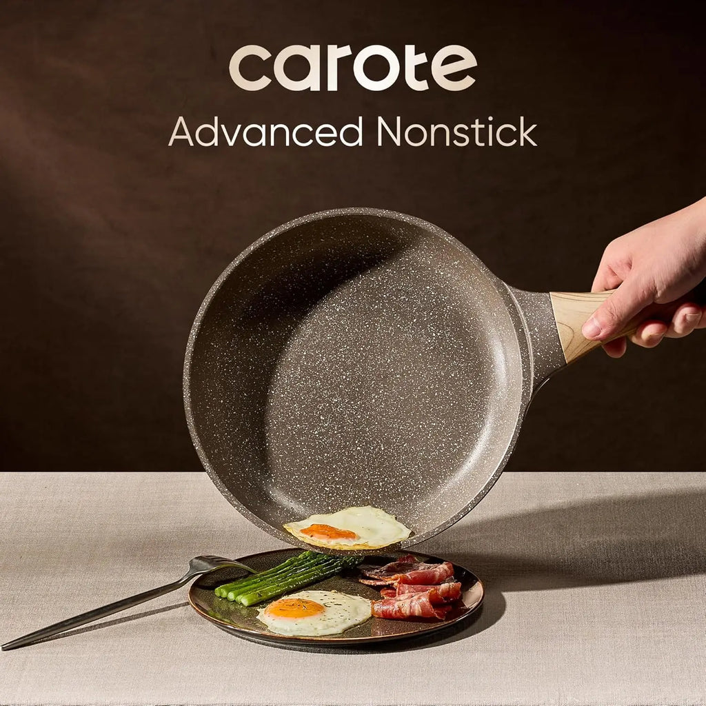 26PCS Pots and Pans Set Non Stick, Cookware Set Pots and Pans Induction Cook Ware, Nonstick Kitchen Cooking, PFOA Free