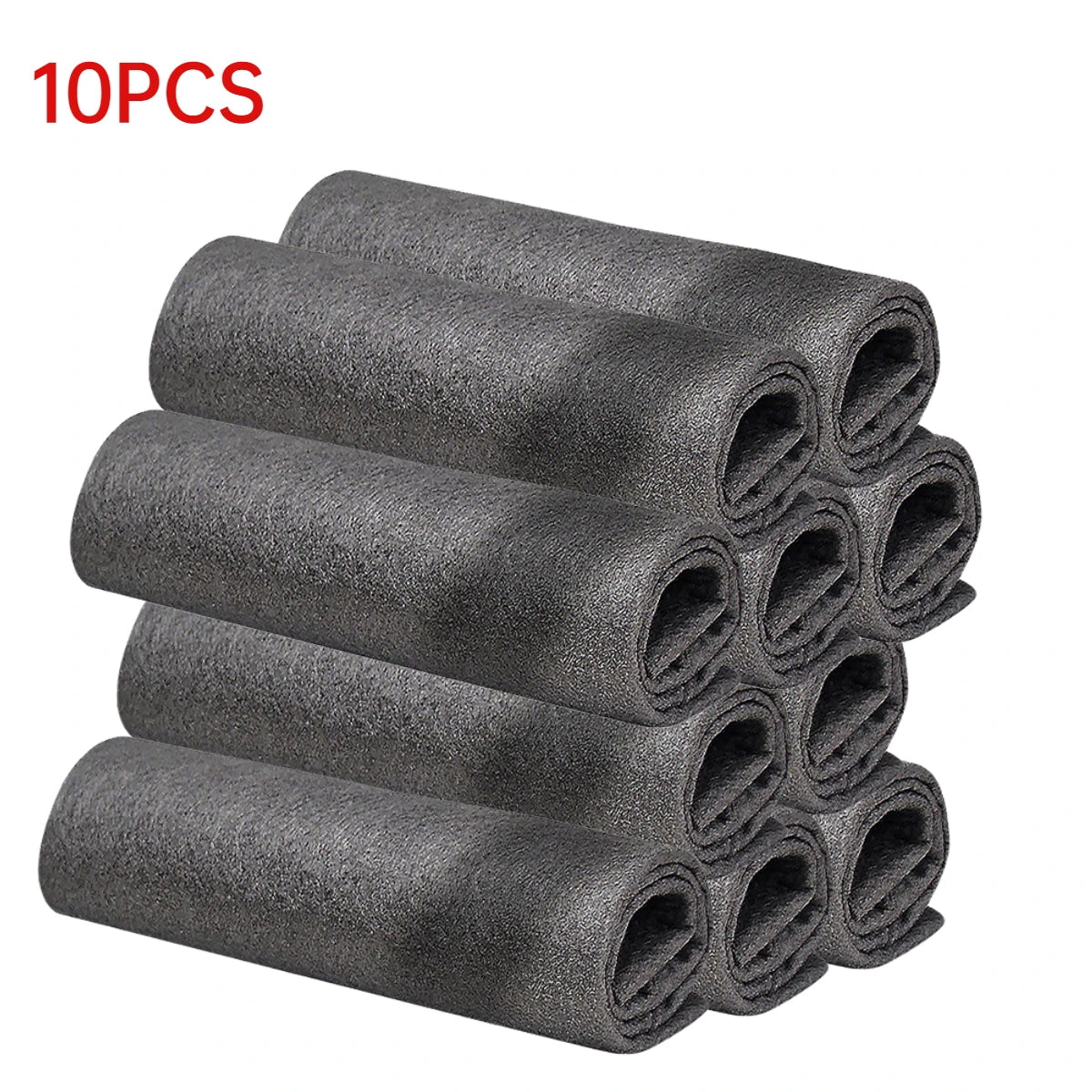 20/5PCS Thickened Magic Cleaning Cloth Reusable Microfiber Washing Rags Glass Wipe Towel For Kitchen Mirrors Auto Windows