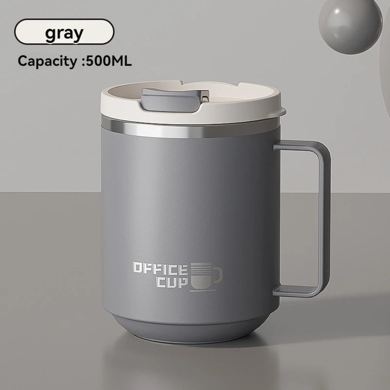 Milk Coffee Cup Stainless Steel Double Wall Thermal Insulated Water Cups and Mugs Metal Coffee Cup Mug