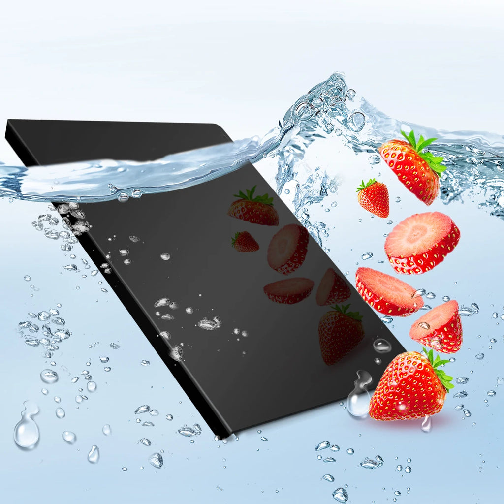 Acrylic Cutting Board With Lip Anti-slip Kitchen Cutting Chopping Boards Counter Countertop Protector Kitchen Accessories