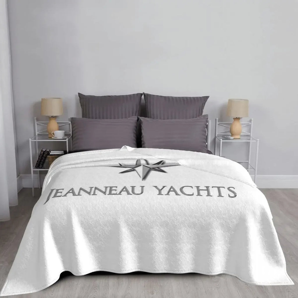 jeanneau yachts Throw Blanket Sleeping Bag Blanket halloween blanket Beach Blanket