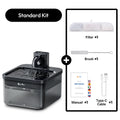 DownyPaws 2.5L Wireless Cat Water Fountain Battery Operated Automatic Pet Water Fountain with Motion Sensor Dog Water Dispenser