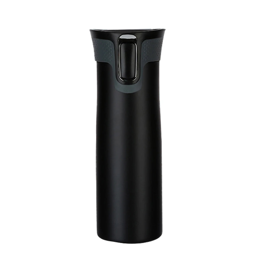 1pc Stainless Steel Vacuum-Car thermal Coffee mug SUS 304 Inside material, Insulated Travel Mug with Spill-Proof Lid