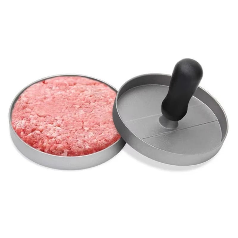 Burger Press Non-Stick Hamburger Patty Maker with Wax Paper Aluminum Burger Makers for Kitchen BBQ Grill tool