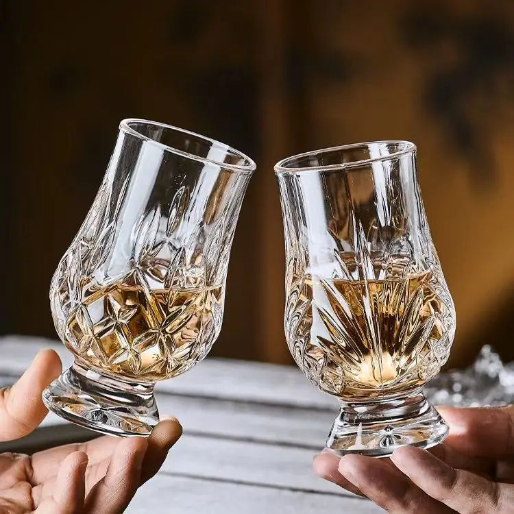 High-end Whisky Fragrant Cup, Household Girls Tasting Glass, Light Luxury High-end Crystal Glassware Foreign Wine Drinkware