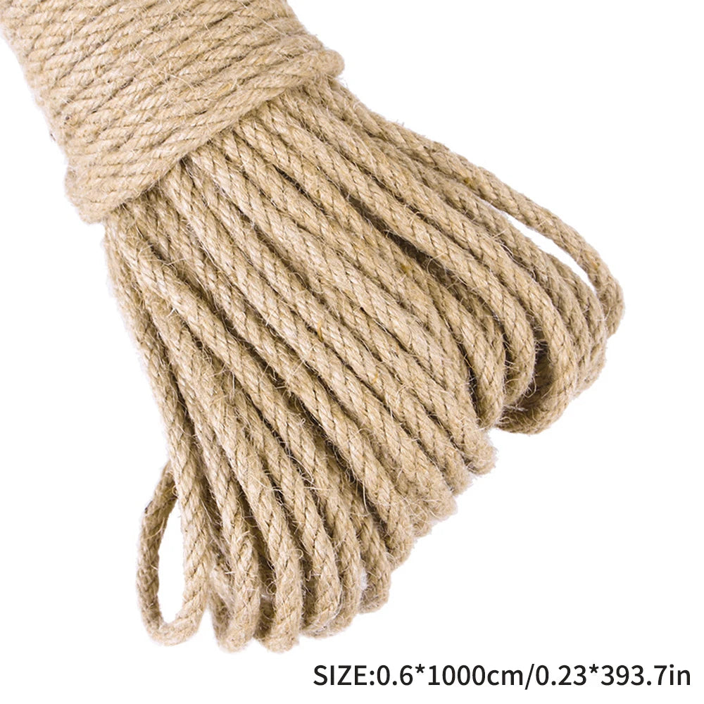 Pet Hemp Rope, Cat Scratch Board Sword Hemp Rope Accessories, Protective Cat Scratch Toy Scratch Climbing Materials
