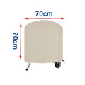 5 Size Cover For BBQ,Round Grill Cover Anti-Dust Waterproof Weber Heavy Duty Charbroil BBQ Cover,Outdoor Rain Protective Cover