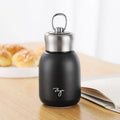 1Pc 300ML Fashion Mini Coffee Vacuum Flasks Lovely Stainless Steel Thermos Portable Travel Water Bottle With Lid Cups
