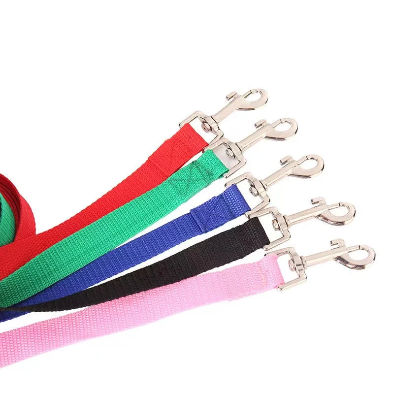 Pet Dog Leash Nylon Leash For Small Medium Dogs Cats Puppy Walking Running Leashes Lead Pet Supplies-1.5M 1.8M 3M 4.5M 6M Length