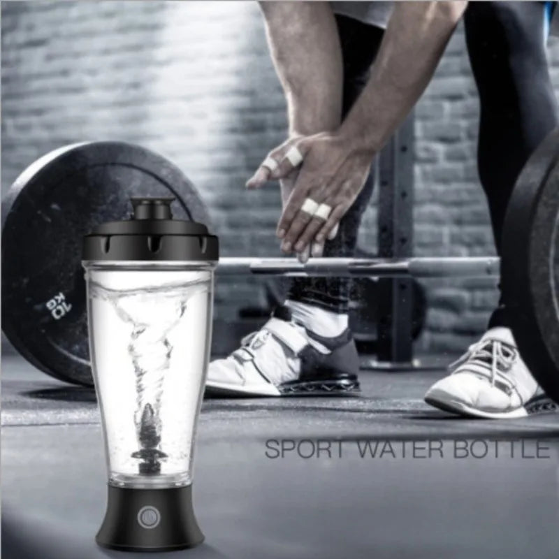 Electric Mixing Bottle Leak Proof Portable Shaker for Travel and On The Go Protein Coffee Drink Preparation