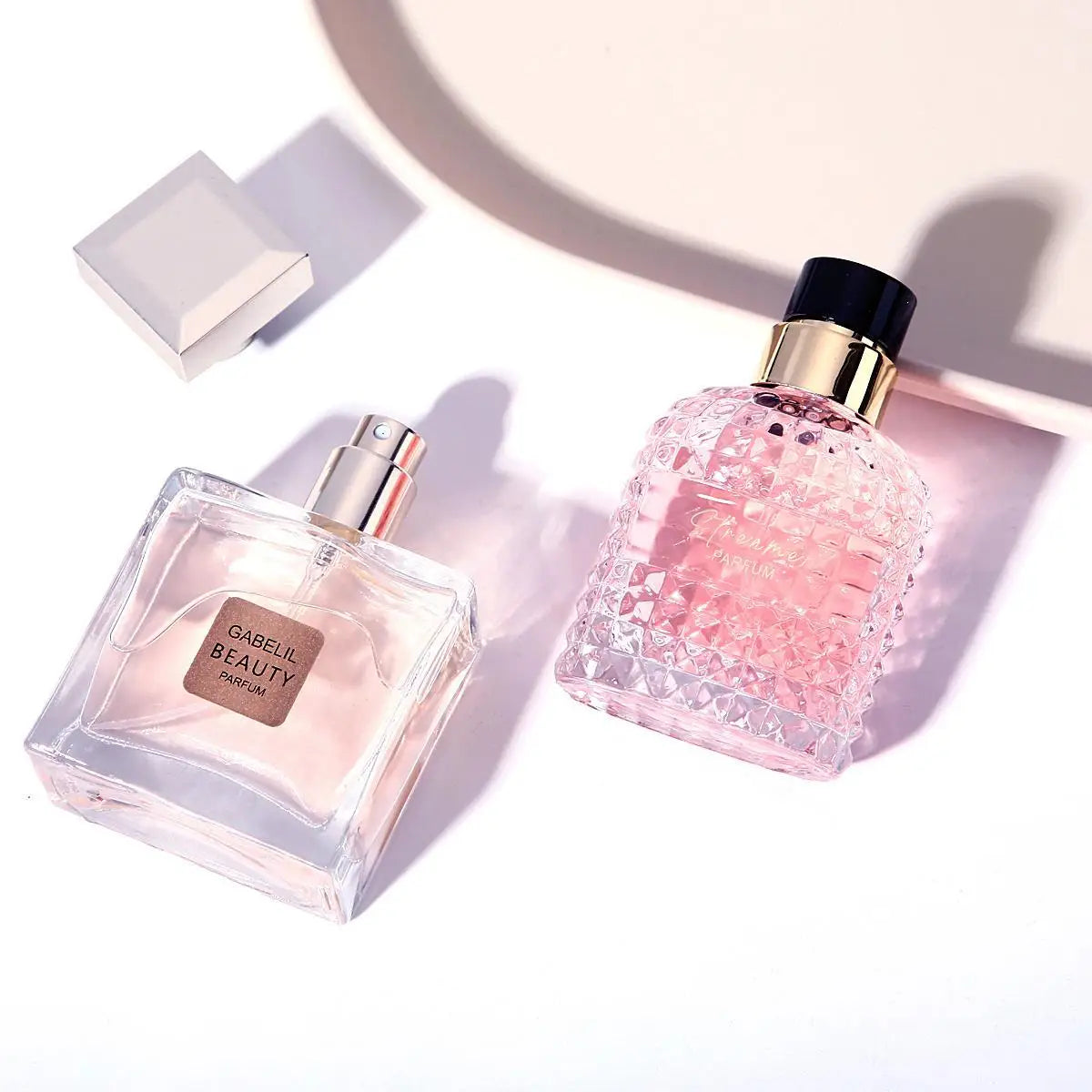 Gift Box Four Piece Set Women Perfume Spray 105ml Floral Scent Lasting Fragrance Pheromone Eau De Parfum Men Cologne Balminess