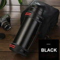 1.2/1.6/2.0L Stainless Steel Thermos Bottle Outdoor Vacuum Flask 24H Hot Cold Leakproof Large Capacity for Travel Hiking Camping
