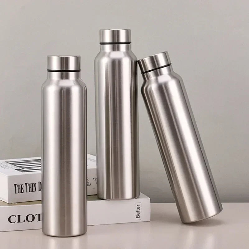 Large Capacity 304Stainless Steel Water Bottle Portable Outdoor Travel Sports Insulated Flask Wear Resistant Sports Water Bottle