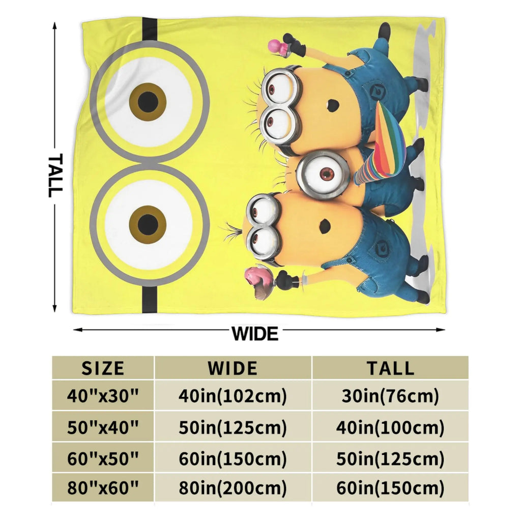 Kevin Dave  Wool Blankets Comedy Cartoon  Awesome Throw Blankets for Home 150*125cm Bedspread