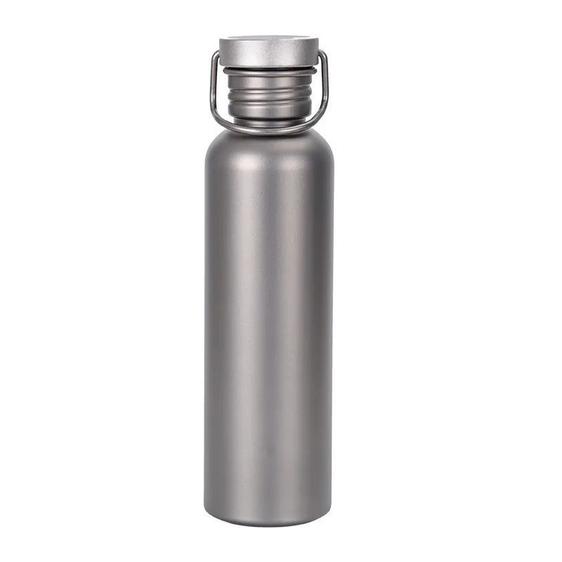 500 600 750ml Titanium Water Bottle Tumbler Outdoor Cycling Titan Drink jug Lightweight Ti Travel Mug Flasks Bucket 25oz Canteen
