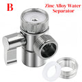 Faucet Switch Adapter Zinc Alloy/Plastic Kitchen Sink Splitter Diverter Valve Water Tap Sprayer Connector Bathroom Accessories