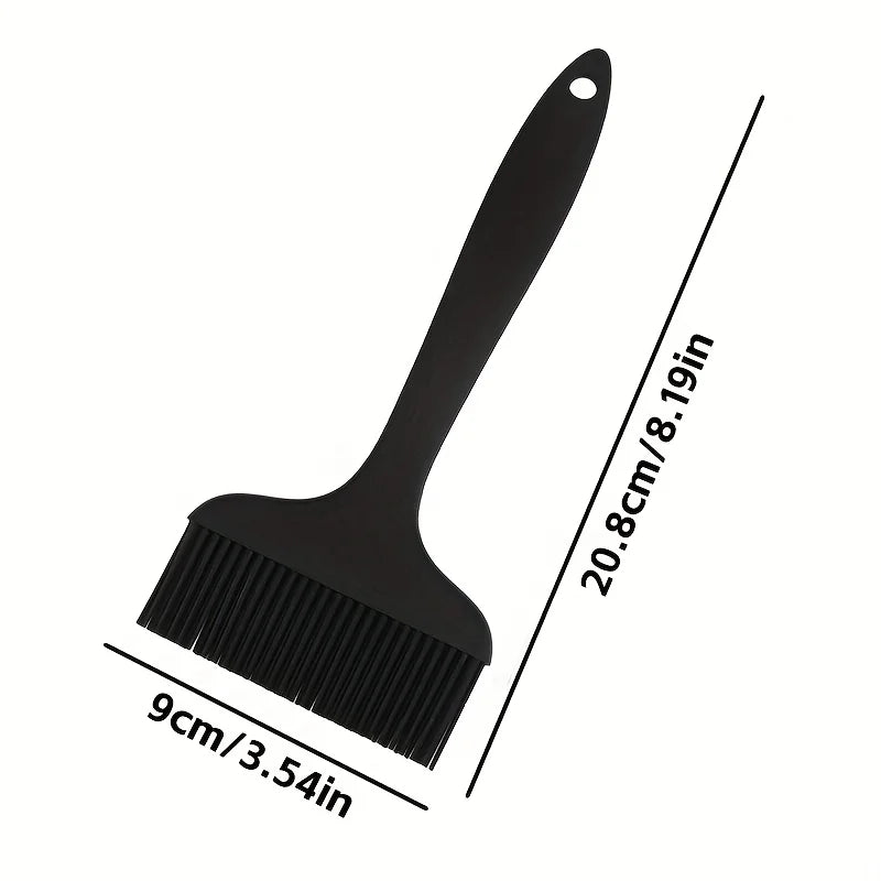 Heat Resistant Large Oil Brush BBQ Pastry Brush Silicone Basting Brush Extra Wide Basting Brush for Cooking Marinade Grilling