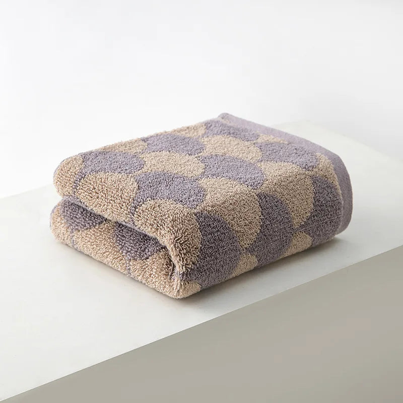 34 * 74cm Pure Cotton Towel Soft Thick Comfortable Face Towel Absorbent and Quick Drying Bath Towel A Choice for Quality Life