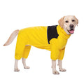 Full Coverage Dog Raincoat Waterproof Jumpsuit Overalls Full Wrap Design for Protection for Small Medium Large Extra Large Dogs