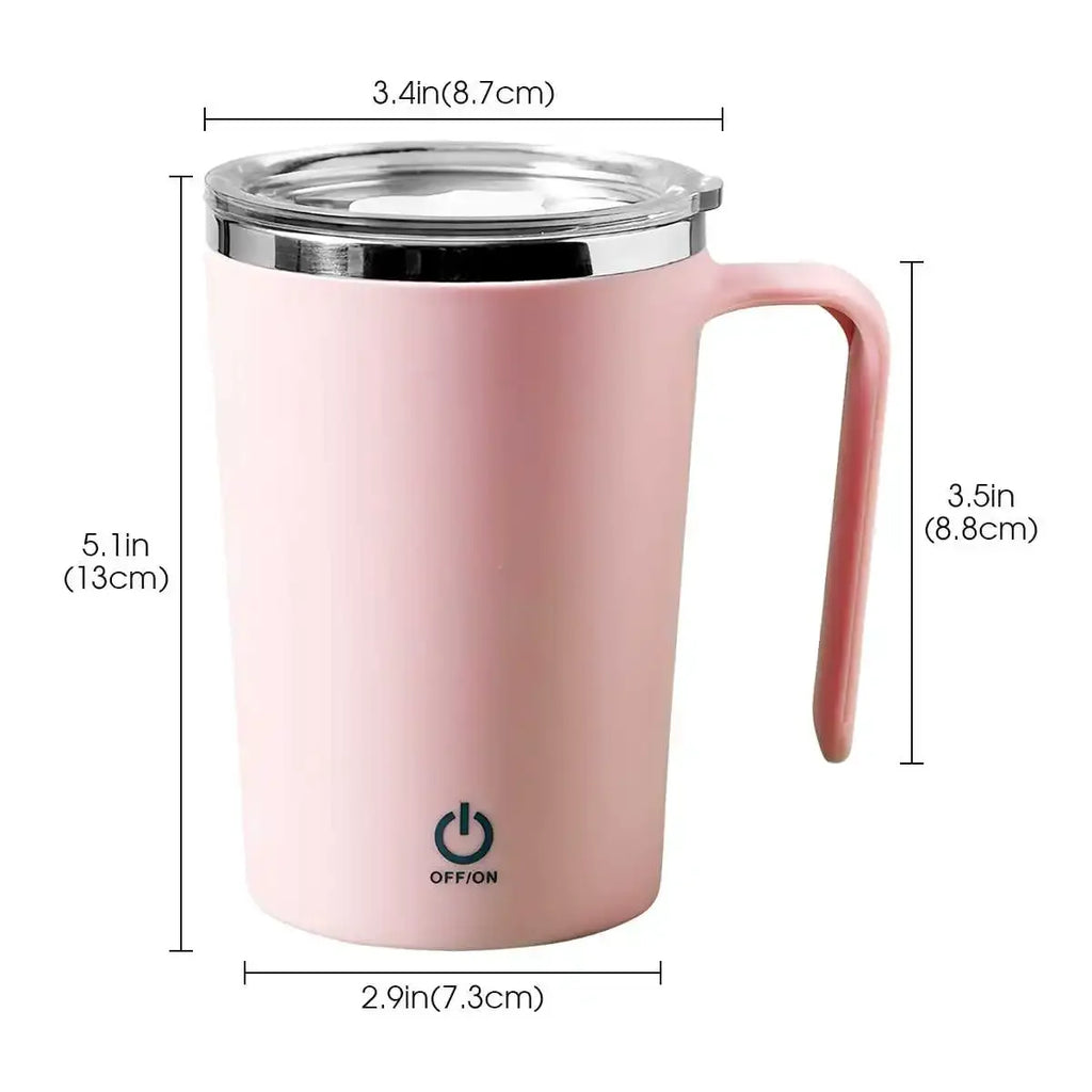 350ml Automatic Stirring Cup Mug ,Electric Coffee  Magnetic Mug,  Milk Mixing Cup,  Lazy Electric Blender Water Tea Bottle