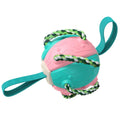 New Dog Soccer Ball Interactive Pet Toys Foldable Ball Molar Toy Outdoor Training Ball for Puppy Dog Chew Dog Accessories
