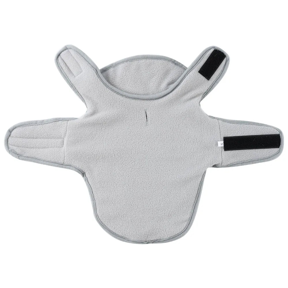 Reversible Dog Vest For Winter Warm Fleece Pet Coat For Small Large Dogs Cats Soft Puppy Jacket With Leash Hole Chihuahua Jacket