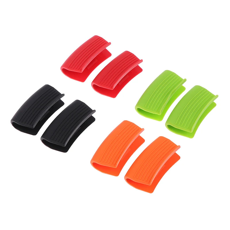 Grip Silicone pot Holder Sleeve Pot Glove Pan Handle Cover Grip Kitchen Tools