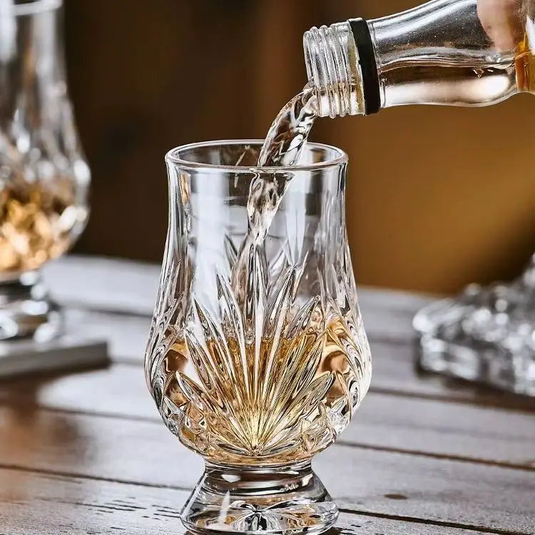 High-end Whisky Fragrant Cup, Household Girls Tasting Glass, Light Luxury High-end Crystal Glassware Foreign Wine Drinkware