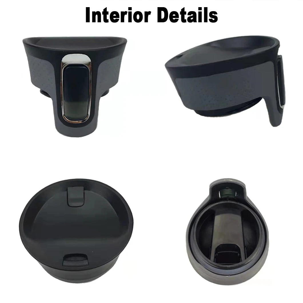 1pc Stainless Steel Vacuum-Car thermal Coffee mug SUS 304 Inside material, Insulated Travel Mug with Spill-Proof Lid