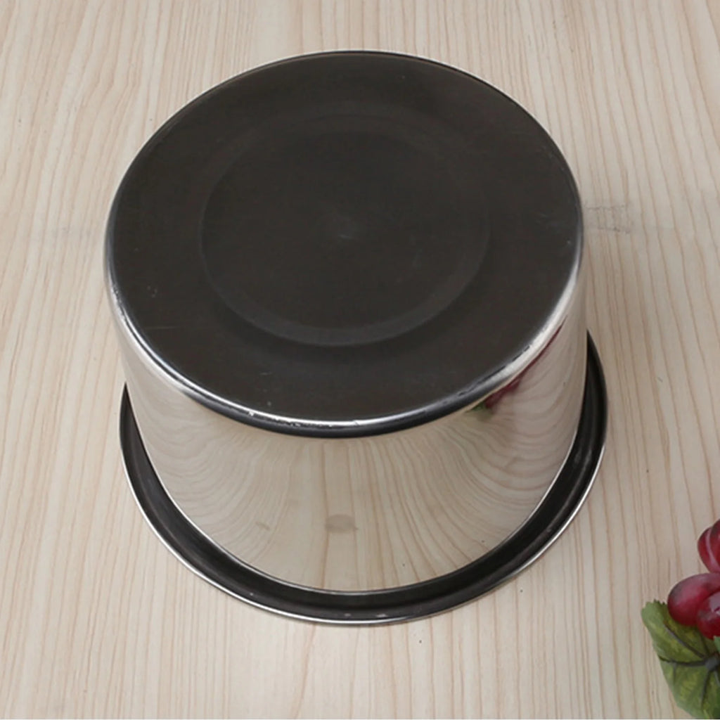 Stew Pot with Lid Non Stick Non Magnetic Stainless Steel Soup Seasoning Container Kitchen Utensil S