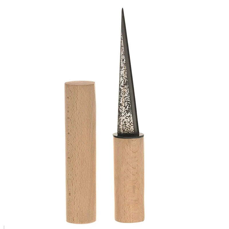 Tapered Ice Pick, Beech Wood,Bartender Knife Bar Knife Ice Carving-Knife Professional Barware/Bar Tools