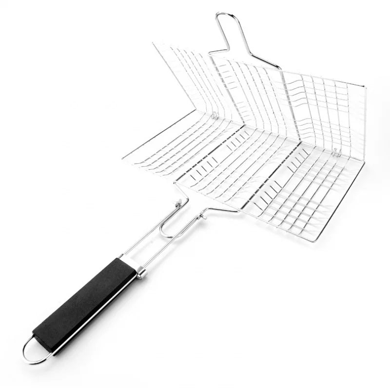Non-Stick Household Grill Basket OutdoorBBQKitchenware Barbecue Grill Mat A must-have for parties Suitable for Grilling/Vegetabl