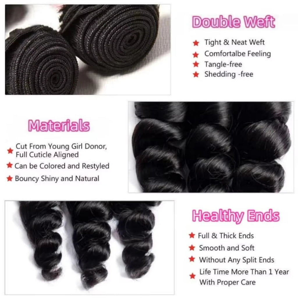Loose Deep Wave 28 30 Inch Indian Remy Raw Virgin Unprocessed Human Hair Loose Wave Extensions 1 2 3 4 Bundles Deal