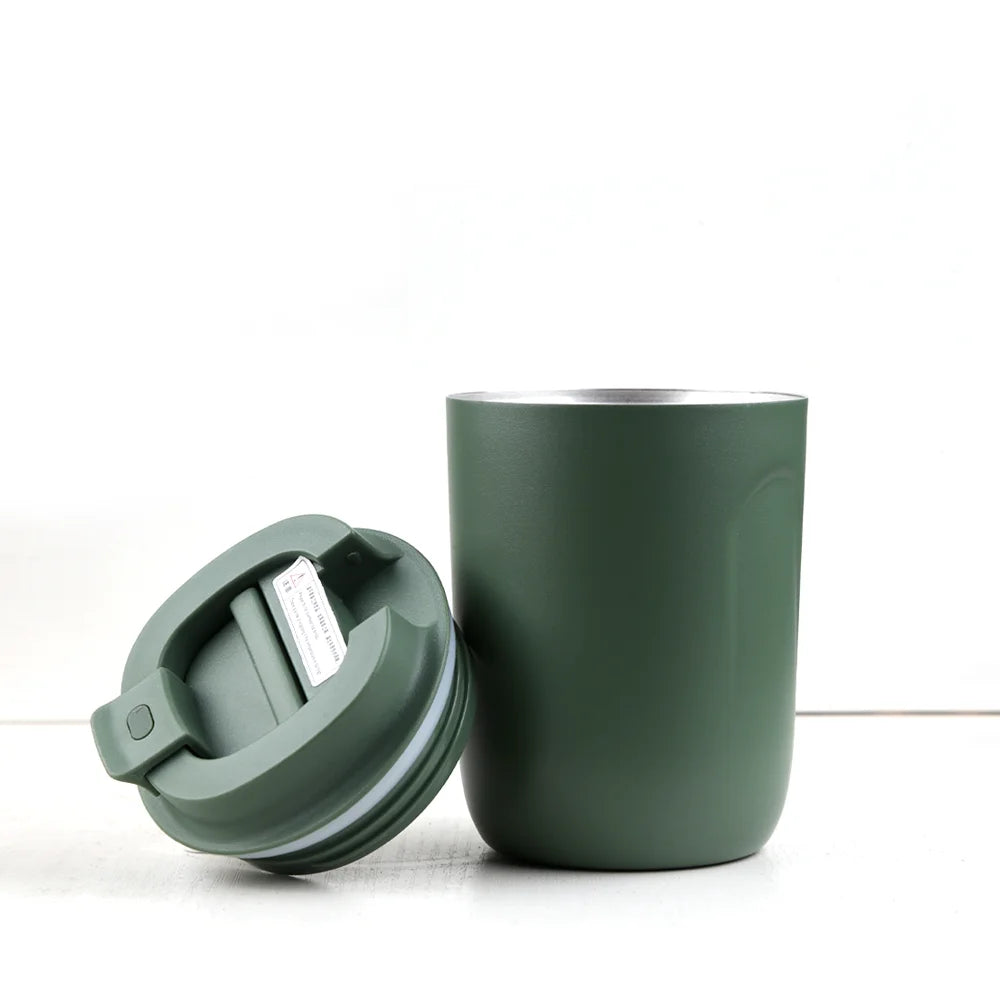 Thermos Bottle Mini Thermal Water Bottle Travel Insulated tumber Cup Coffee Mug Camping Stainless Steel Double Wall Leak Proof