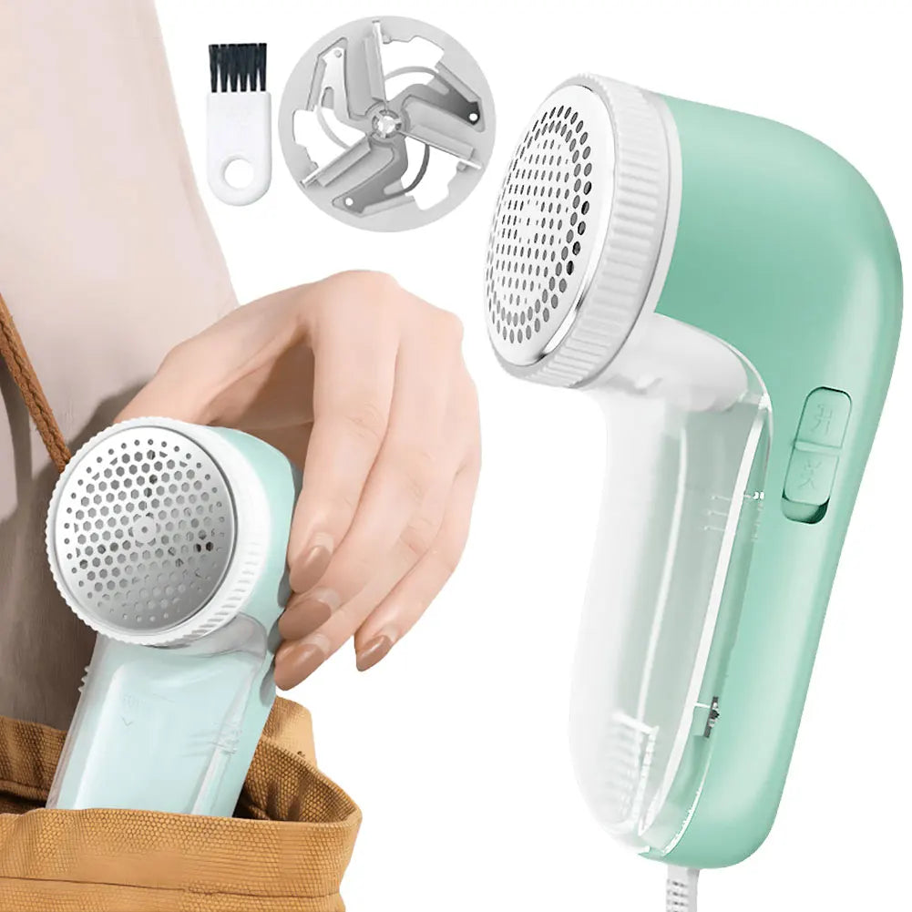 Electric Lint Remover USB Operated Clothes Bobble Fluff Shaver 850mAh Electric Fur Defuzzer Household Cleaning Tool