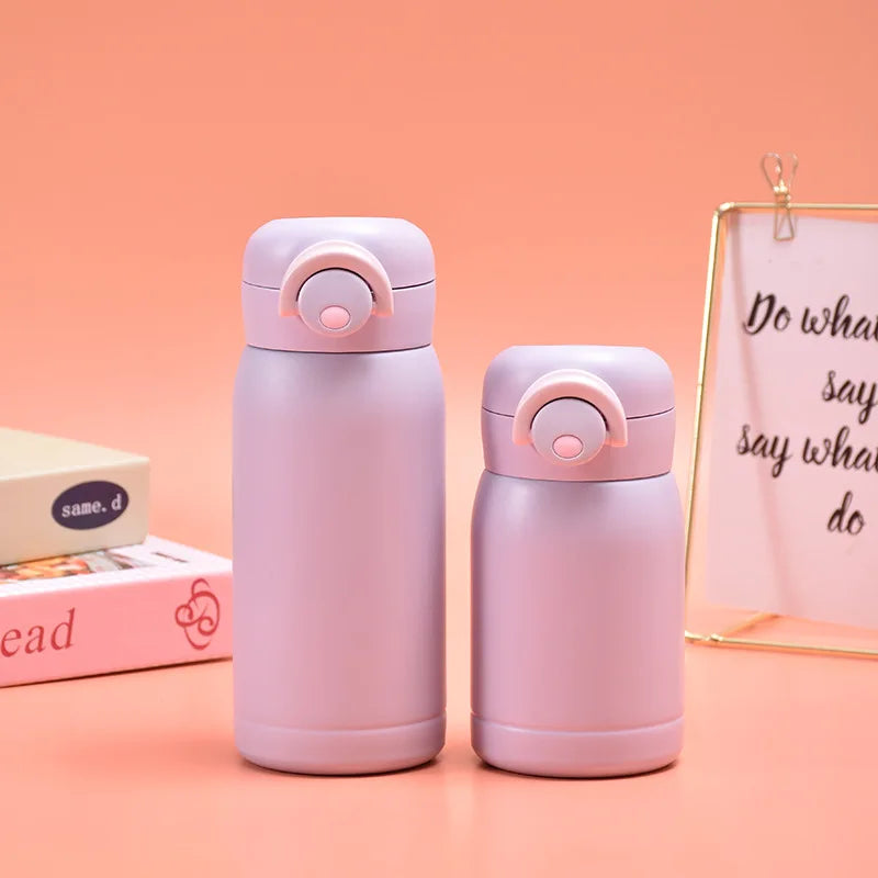 New Mini Pocket Cup 304 Stainless Steel Household Vacuum Flask Outdoor Vacuum Portable Lock Pocket Cup Student Bounce Cup
