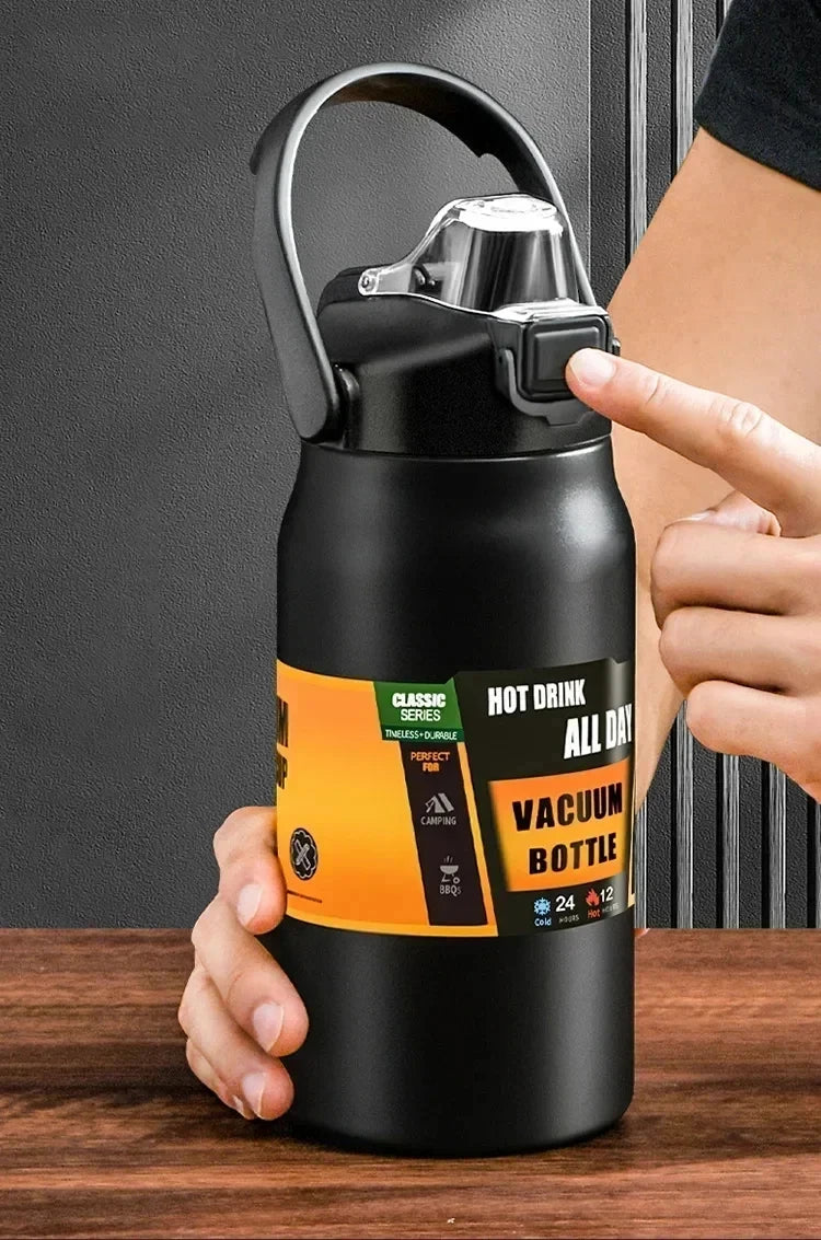 Large-capacity insulated cup - 304 stainless steel - Leisure and sports travel bag - Insulated cup