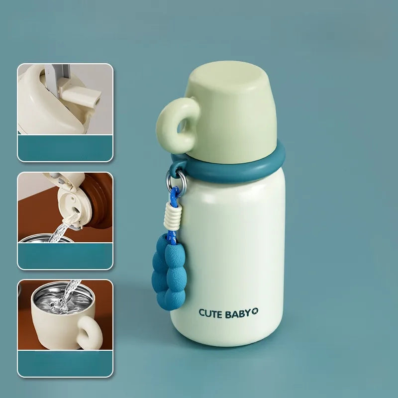 2026 New Style Eco-friendly Water Bottle for Women, 316 Stainless Steel Mini Pocket Water Bottle