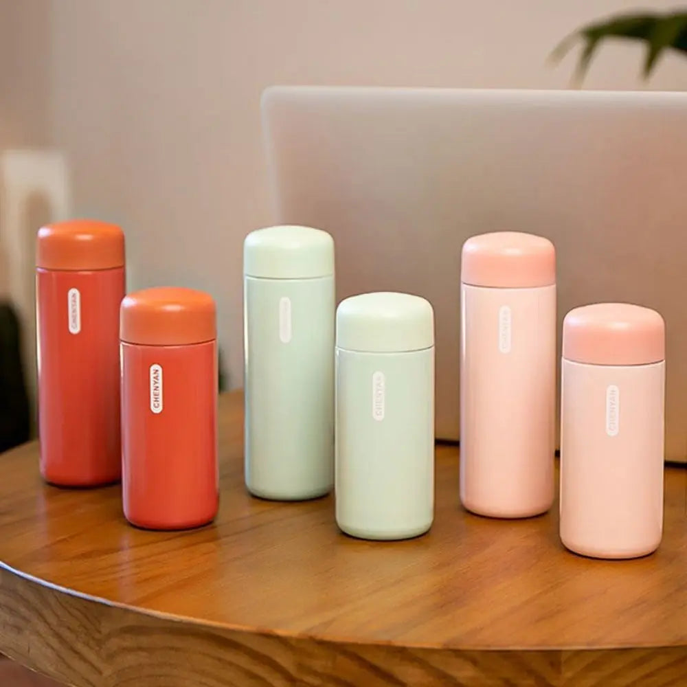 150ml/200ml Stainless Steel Thermos Cup Double layer Insulated Pocket Thermos Cup Vacuum Flask Small Capacity