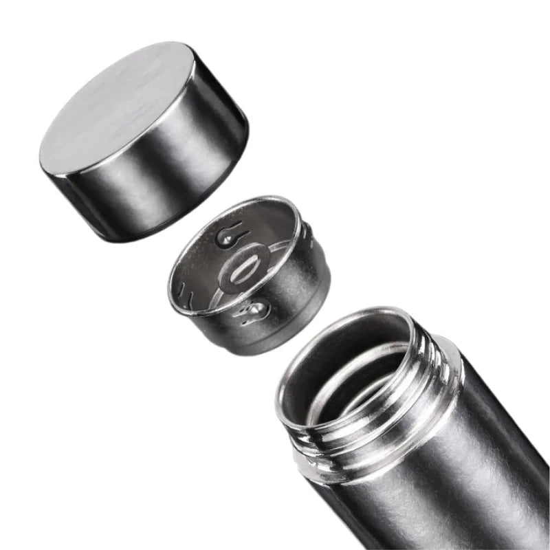 Titanium Insulated Water Bottle Travel Mug with Tea Infuser Separation Stylish Coffee Vacuum Flask Drink Cup for Men And Women