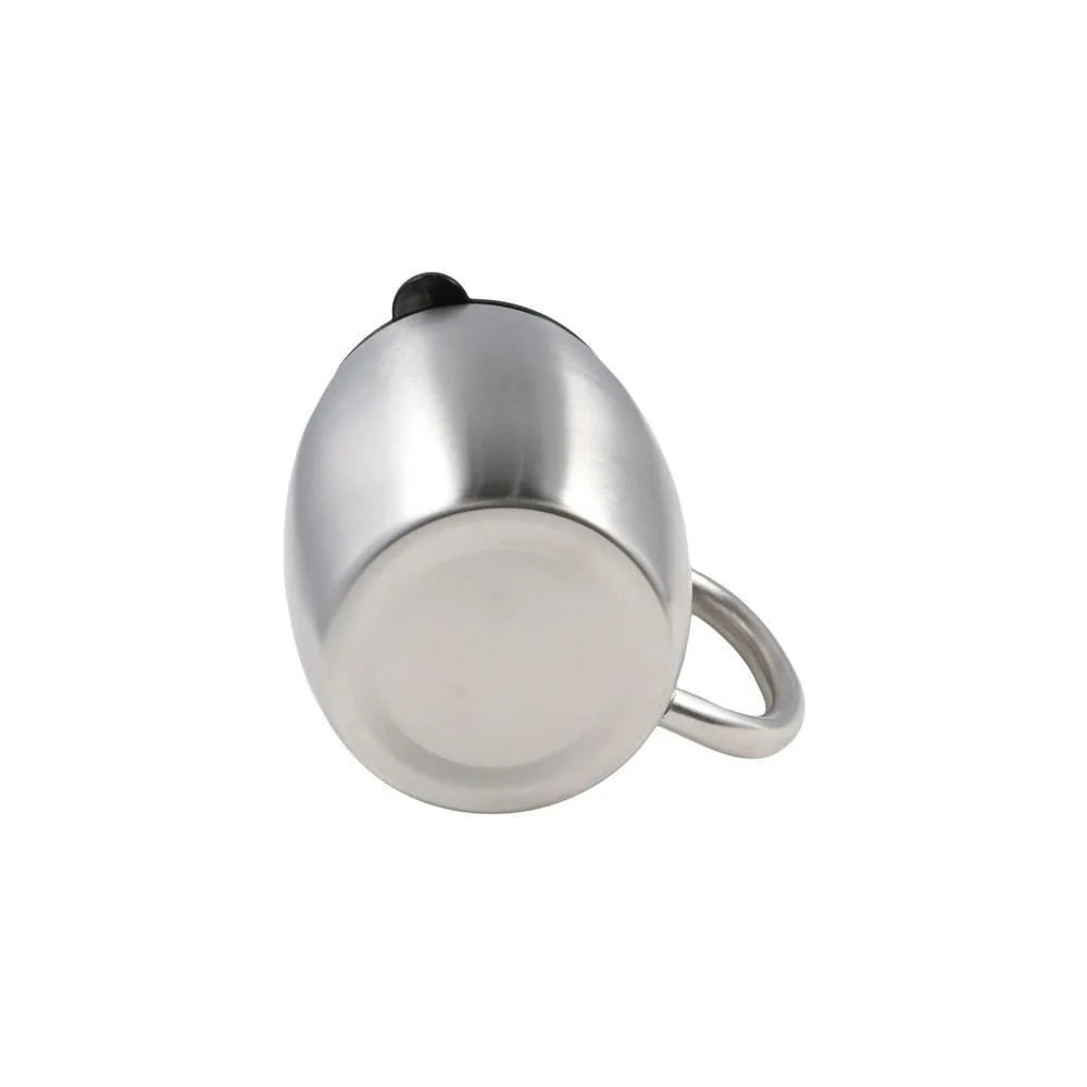 Portable Stainless Steel Beer Mug 420ml Double Wall Insulation Thermal Cup Light Weight Office Water Mug